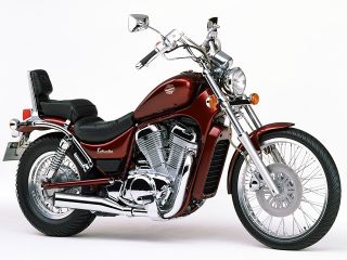 1994年 INTRUDER 400キャンディプレジデントマルーン（アップハンドル）