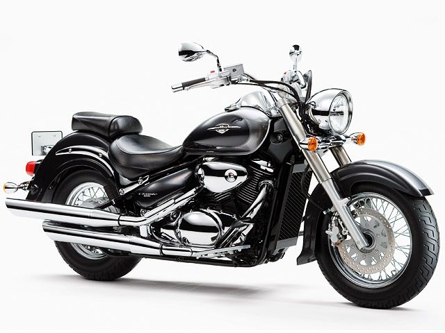 2008年 Intruder Classic 400 ファントムブラックメタリック×オールトグレーメタリック（カタログメイン）