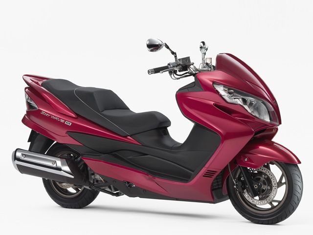 2008年 SKYWAVE 250SS キャンディルビーマゼンタ(カタログメイン)