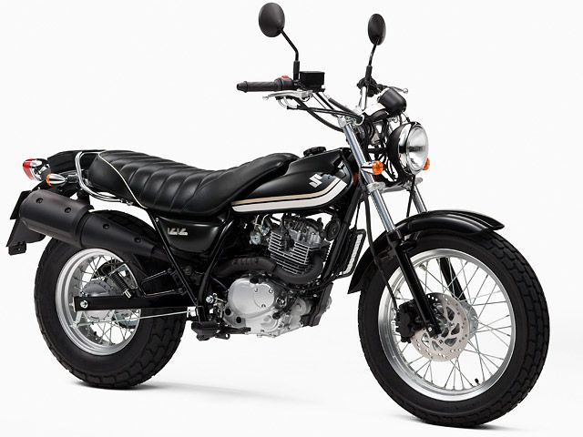 2010年 VanVan 200 ソリッドブラック（カタログメイン）