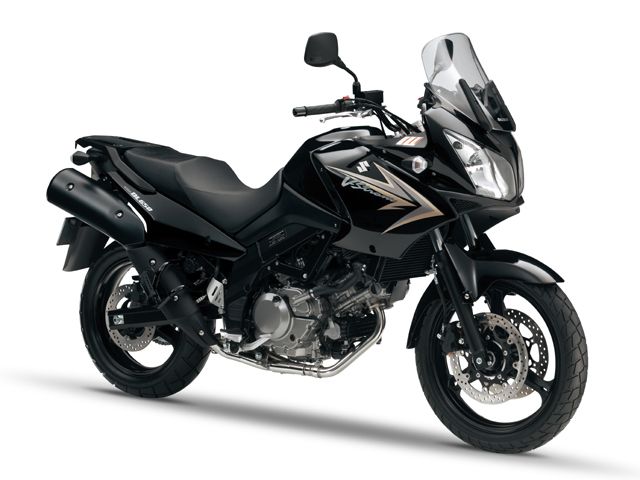 2011年 V-Strom 650 ABS パールネブラーブラック（カタログメイン）