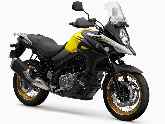 2017年 V-Strom 650XT ABS チャンピオンイエローNo.2(カタログメイン)