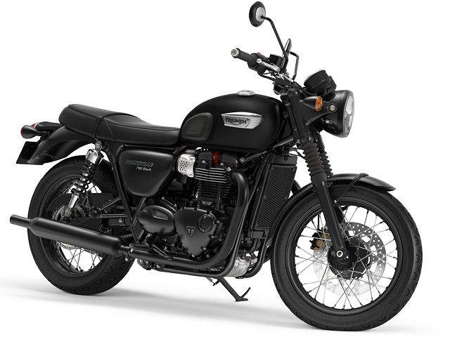 2017年 Bonneville T100 BALCK マットブラック(カタログメイン)