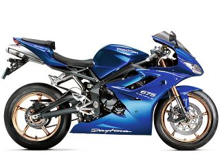 2011年 Daytona 675カスピアンブルー