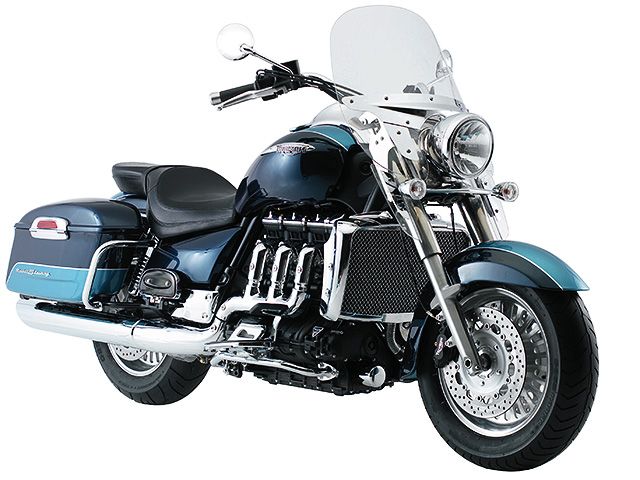 2008年 Rocket Ⅲ Touring エクリプスブルー/アズールブルー（カタログメイン）
