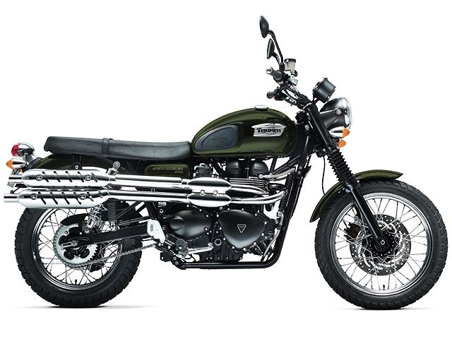 2012年 Scrambler マットカーキグリーン（カタログメイン）