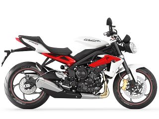 2014年 Street Triple Rクリスタルホワイト