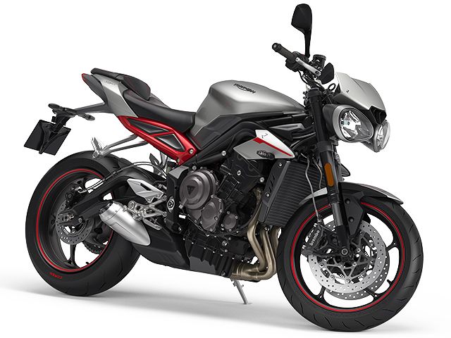 2017年 Street Triple R マットアルミニウムシルバー（カタログメイン）