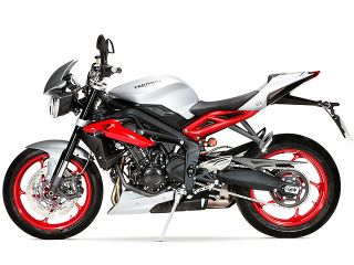 2015年 Street Triple Rx（サイドビュー）