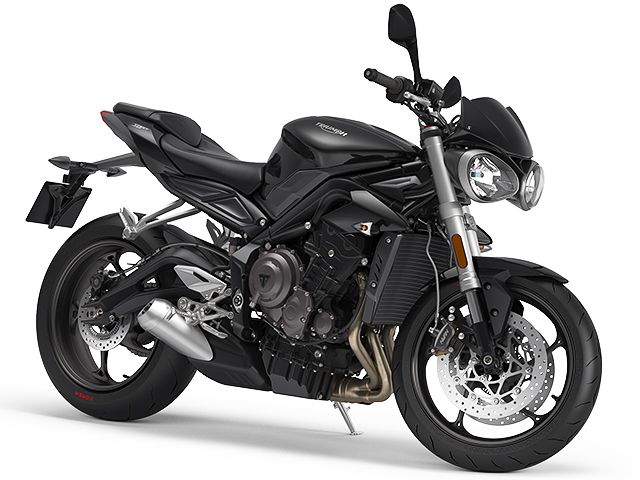 2017年 Street Triple S ファントムブラック（カタログメイン）
