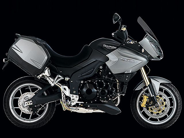 2010年 Tiger 1050 SE マットブラック×マットグラファイト（カタログメイン）