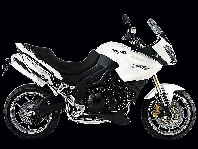 2010年 Tiger 1050 フュージョンホワイト（カタログメイン）