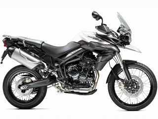 2013年 Tiger 800 XCクリスタルホワイト
