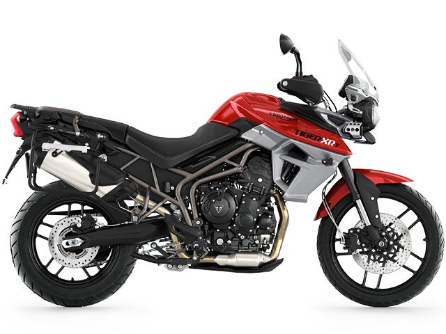 2015年 Tiger 800 XRT インテンスオレンジ（カタログメイン）