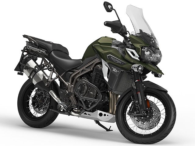 2016年 Tiger Explorer XCA マットカーキグリーン（カタログメイン）