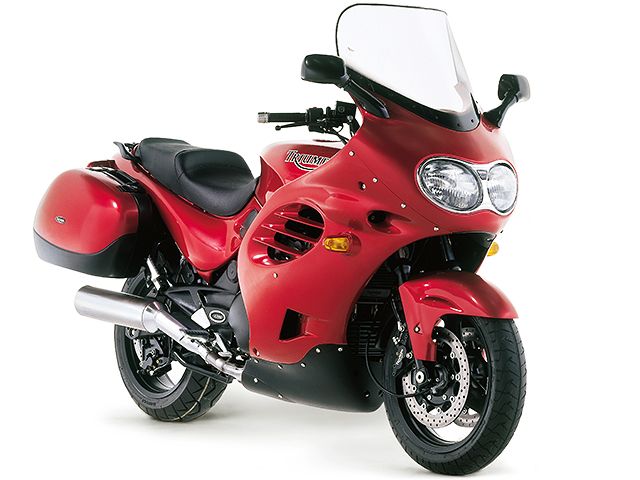 2001年 Trophy 1200 サンセットレッド（カタログメイン）