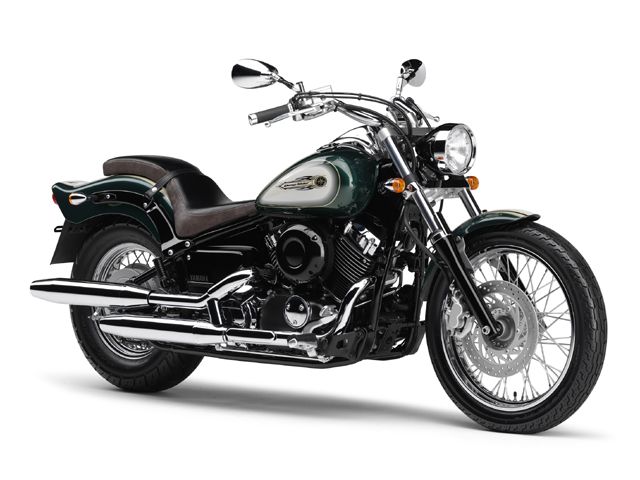 2008年 DragStar 400 ダークシアンメタリック8(カタログメイン)