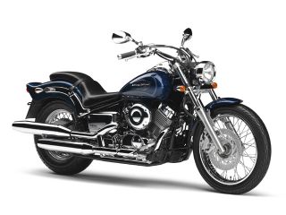 2010年 DragStar 400ダルパープリッシュブルーメタリックX
