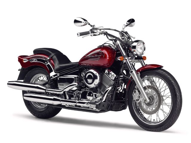2012年 DragStar 400 ディープレッドメタリックK(カタログメイン)
