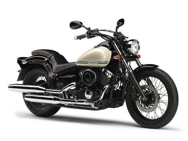 2014年 DragStar 400 セラミックアイボリー（カタログメイン）