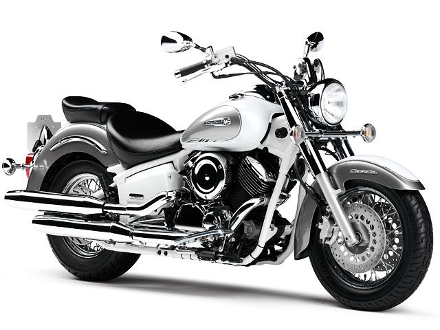 2008年 DragStar Classic 1100 ブルーイッシュカクテル1（カタログメイン）