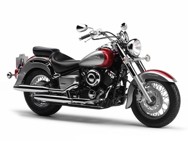 2006年 DragStar Classic 400 ディープレッドメタリックK（カタログメイン）