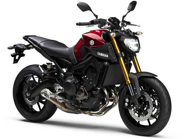 2016年 MT-09 ディープレッドメタリックK（カタログメイン）