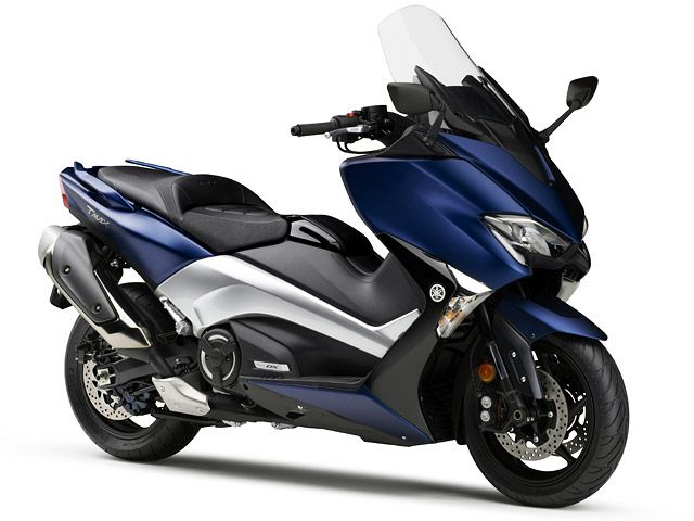 2017年 TMAX530 DX ABS マットダークパープリッシュブルーメタリック1（カタログメイン）