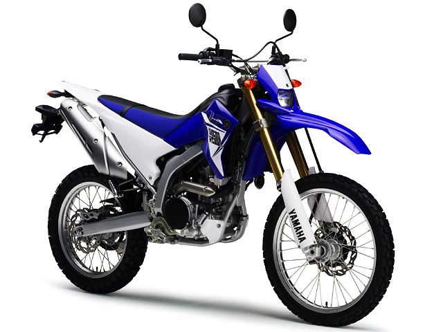 2014年 WR250R ディープパープリッシュブルーソリッドE（カタログメイン）