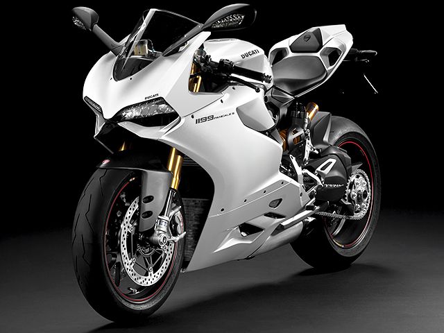 2013年 1199 Panigale S アークティックホワイト（カタログメイン）