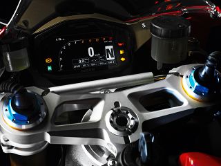 2013年 1199 Panigale S（メーター表示イメージ）