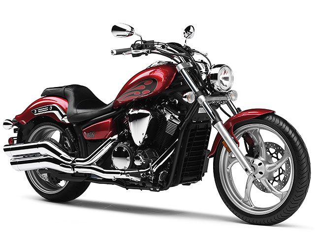 2012年 XVS1300CA ディープレッドメタリックK（カタログメイン）
