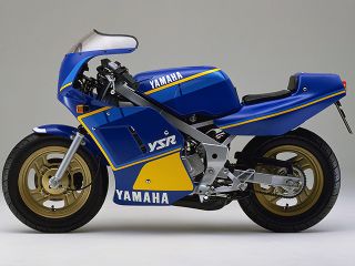1986年 YSR80ファラフェーブルー（サイドビュー）