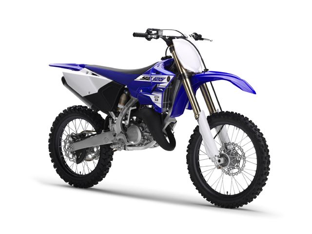 2016年 YZ125 ディープパープリッシュブルーソリッドE（カタログメイン）