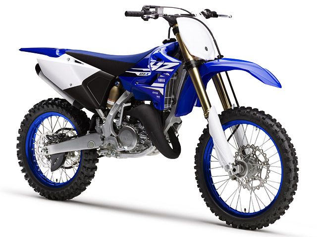 2018年 YZ125X ディープパープリッシュブルーソリッドE（カタログメイン）