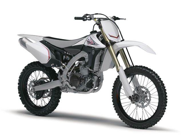 2010年 YZ450F White Edition パープリッシュホワイトソリッド1（ホワイトエディション）（カタログメイン）