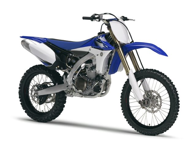 2012年 YZ450F ディープパープリッシュブルーソリッドE（カタログメイン）