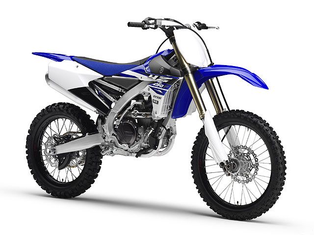 2015年 YZ450F ディープパープリッシュブルーソリッドE（カタログメイン）