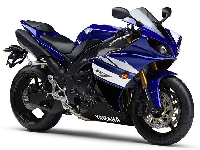2011年 YZF-R1 ディープパープリッシュブルーメタリックC（カタログメイン）