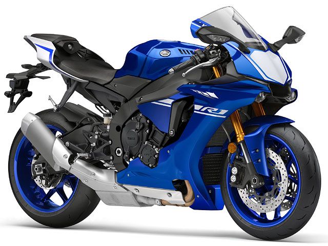 2017年 YZF-R1 ディープパープリッシュブルーメタリックC（カタログメイン）
