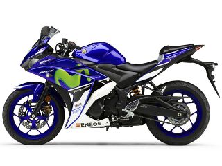 2016年 YZF-R25（サイドビュー）