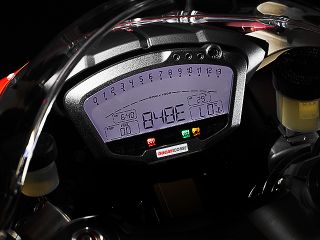 2011年 848EVO（メーター表示イメージ）