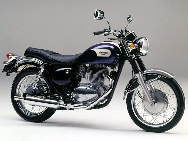 1999年 ESTRELLA RS Custom メタリックバイオレットロイヤル×パールアルペンホワイト（カタログメイン）
