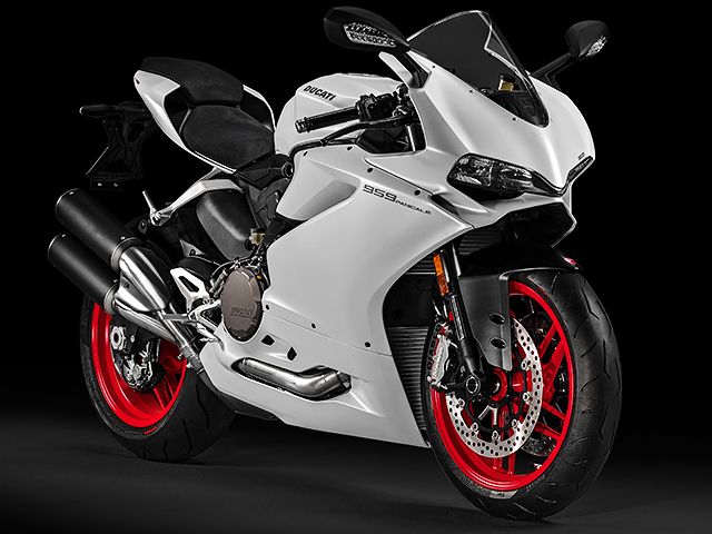 2016年 959 Panigale アークティックホワイト・シルク（カタログメイン）