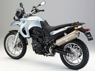2008年 F650GS（リアビュー）