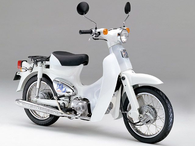 2000年 Little Cub 新春スペシャル セルフスターター併用 シャスタホワイト（カタログメイン）