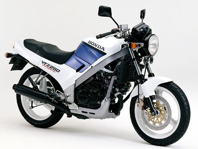 1988年 VTZ250 パールクリスタルホワイト（カタログメイン）