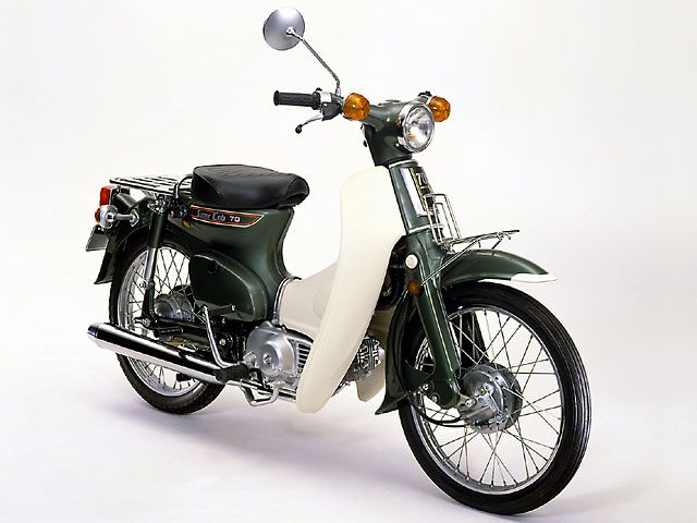1978年 Super Cub C70 Deluxe (カタログメイン)