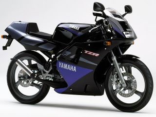 1991年 TZR50ヤマハブラック×パステルパープル