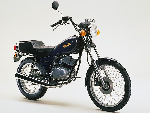 1980年 RX50 Special スポークホイール ニューミッドナイトブルー(カタログメイン)